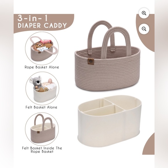 PeraBella 3-in-one diaper caddy - Picture 5 of 8